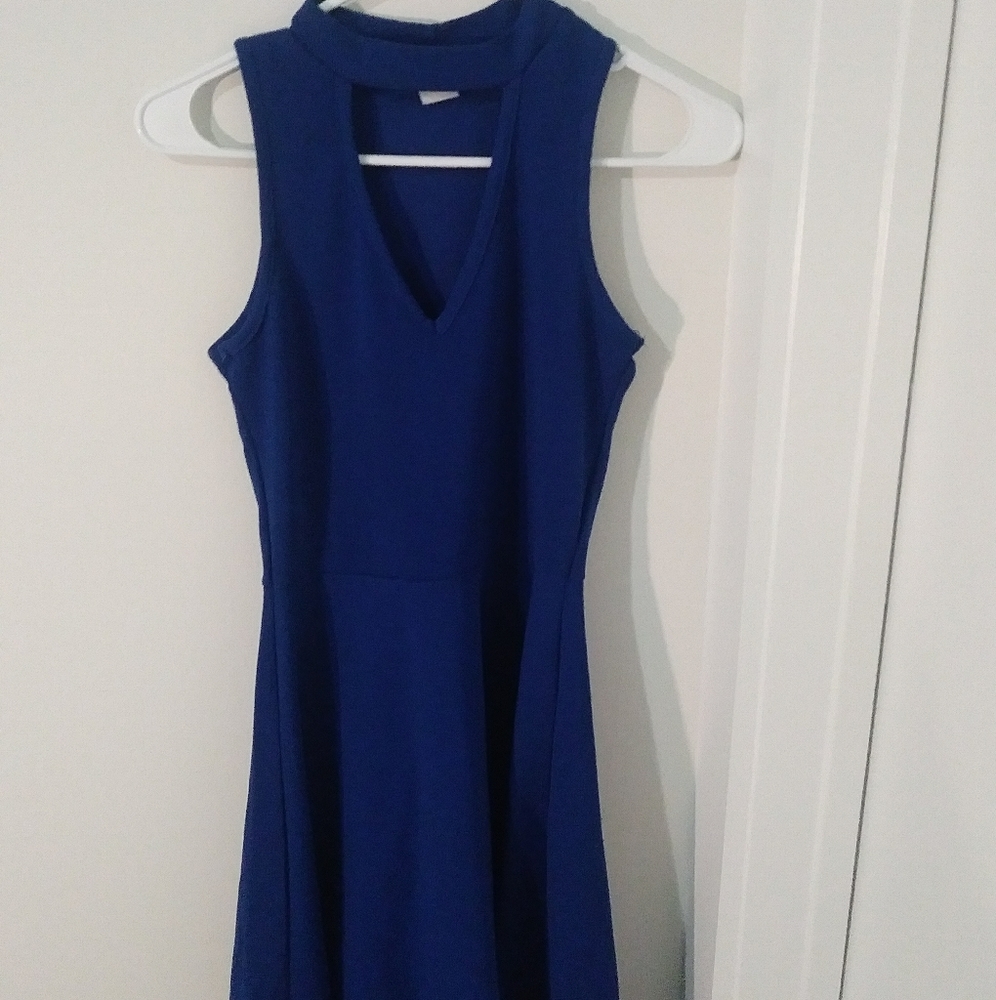 A Line Halter Dress